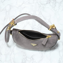 Load image into Gallery viewer, PD364 Prada Arqué Small Leather Shoulder Bag / 8.9x7.3x2.3inch
