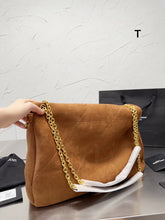 Load image into Gallery viewer, YSK289 Jamie 4.3 Shoulder Bag in Suede / 16x10.2x3inch
