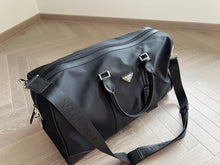 Load image into Gallery viewer, PD243 Re-Nylon and Saffiano Leather  Luggage / 19.7x10.6x12.6inch
