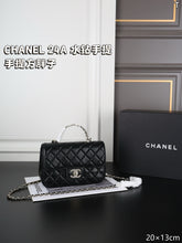 Load image into Gallery viewer, CC1673 CHANEL 24A Métiers d'Art Square Mini Flap / 20 x 13 cm
