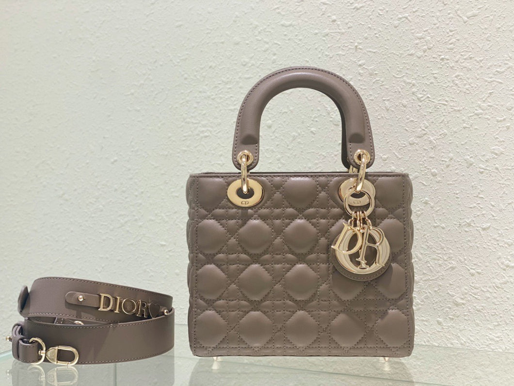 DR327 Small Lady Dior My ABCDior Bag / HIGHEST QUALITY VERSION / 8 x 6.5 x 3 inches