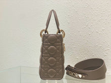 Load image into Gallery viewer, DR327 Small Lady Dior My ABCDior Bag / HIGHEST QUALITY VERSION / 8 x 6.5 x 3 inches
