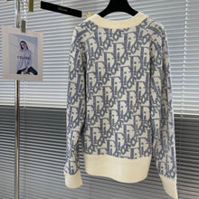 Load image into Gallery viewer, CLTH369 CD Wool Knit Cardigan
