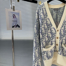 Load image into Gallery viewer, CLTH369 CD Wool Knit Cardigan
