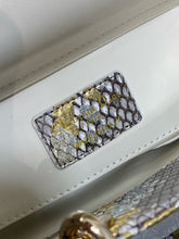 Load image into Gallery viewer, DR532 Small Lady D-Joy Bag(Snakeskin) / 8.5 x 4.5 x 2.5 inches / HIGHEST QUALITY VERSION
