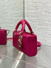 Load image into Gallery viewer, DR533 Small Lady D-Joy Bag(Snakeskin) / 8.5 x 4.5 x 2.5 inches / HIGHEST QUALITY VERSION
