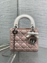 Load image into Gallery viewer, DR595 Mini Lady Dior Bag with Chain / 6.5x6x3inches / HIGHEST QUALITY VERSION
