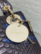 Load image into Gallery viewer, DR573 Mini Lady Dior Bag(Snakeskin) / 6.5 x 6 x 3 inches / HIGHEST QUALITY VERSION

