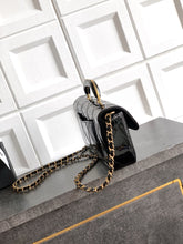Load image into Gallery viewer, CC1345 Large Flap Bag with Top Handle / 4.7x11.4x2inch / HIGHEST QUALITY VERSION
