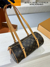 Load image into Gallery viewer, LB1530 LV Vintage Cylindrical Bag / 30 x 15 cm
