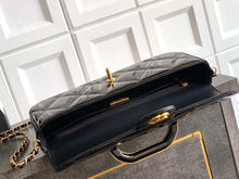 Load image into Gallery viewer, CC1345 Large Flap Bag with Top Handle / 4.7x11.4x2inch / HIGHEST QUALITY VERSION
