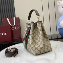 Load image into Gallery viewer, GC731 Ophidia Small Bucket Bag / W8.3&quot; x H8.5&quot; x D5.1&quot;/ HIGHEST QUALITY VERSION
