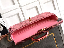 Load image into Gallery viewer, CC1346 Large Flap Bag with Top Handle / 4.7x11.4x2inch / HIGHEST QUALITY VERSION
