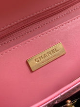 Load image into Gallery viewer, CC1346 Large Flap Bag with Top Handle / 4.7x11.4x2inch / HIGHEST QUALITY VERSION

