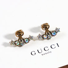 Load image into Gallery viewer, JW754 Crystal Double G Single Earring
