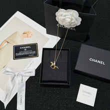 Load image into Gallery viewer, JW1430 CHANEL Equestrian Knight Horse Necklace
