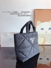 Load image into Gallery viewer, PD321 Padded Re-Nylon Tote Bag / 14.1x6.3x13.4inch
