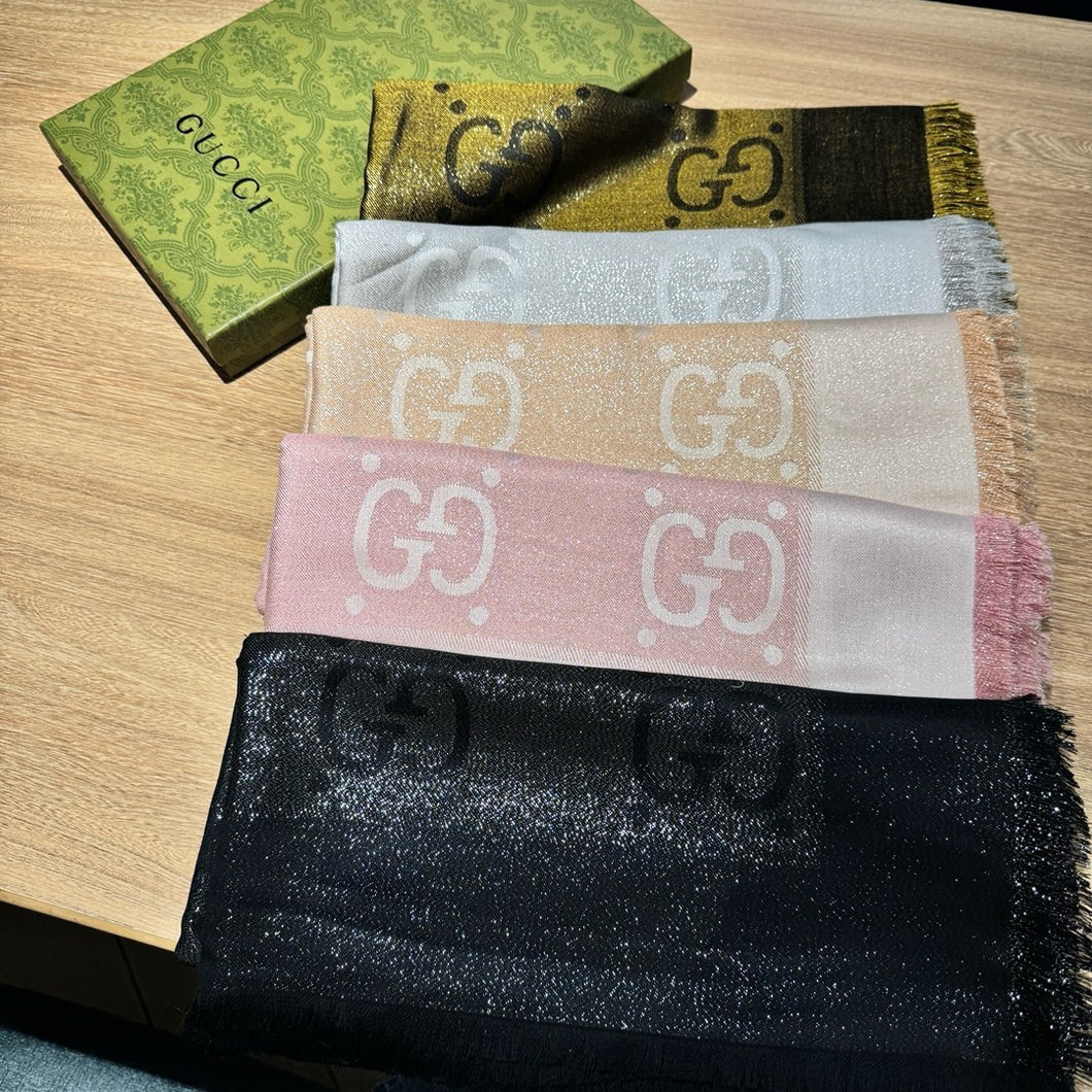 CLTH410 GG Jacquard Shawl / 51