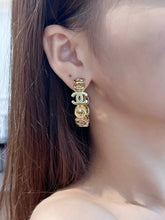 Load image into Gallery viewer, JW927 CC Hoop Earrings
