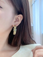 Load image into Gallery viewer, JW927 CC Hoop Earrings
