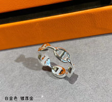 Load image into Gallery viewer, JW923 H Chaine D&#39;ancre Enchainee Ring
