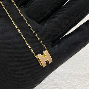 JW925 H Mini Pop H Pendant Necklace