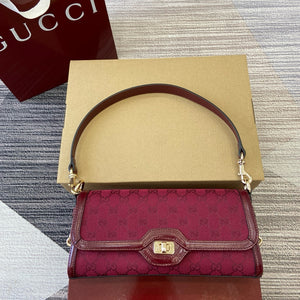 GC665 Gucci Luce Small Shoulder Bag / HIGHEST QUALITY VERSION / 10.8"W x 5"H x 2.5"D