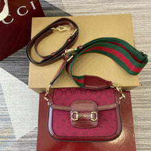 Load image into Gallery viewer, GC666 Gucci Horsebit 1955 Mini Shoulder Bag / HIGHEST QUALITY VERSION / 8.1&quot;W x 5.7&quot;H x 2&quot;D
