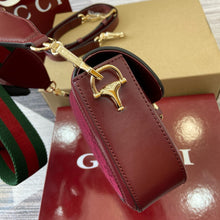 Load image into Gallery viewer, GC666 Gucci Horsebit 1955 Mini Shoulder Bag / HIGHEST QUALITY VERSION / 8.1&quot;W x 5.7&quot;H x 2&quot;D
