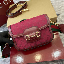 Load image into Gallery viewer, GC666 Gucci Horsebit 1955 Mini Shoulder Bag / HIGHEST QUALITY VERSION / 8.1&quot;W x 5.7&quot;H x 2&quot;D
