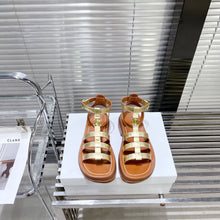Load image into Gallery viewer, SE1161 Celine Clea Triomphe Gladiatop Chunky Sandal / Size5-10
