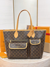 Load image into Gallery viewer, LB1541 LV Nevereverfull Cargo Tote / HIGHEST QUALITY VERSION / 38 x 60 x 28 cm
