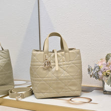 Load image into Gallery viewer, DR515 Small/Medium Dior Toujours Vertical Tote Bag
