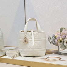 Load image into Gallery viewer, DR515 Small/Medium Dior Toujours Vertical Tote Bag
