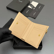 Load image into Gallery viewer, YSK446 UPTOWN Compact Wallet / 4.7 x 3.9 x 1.2 INCHES / HIGHEST QUALITY VERSION
