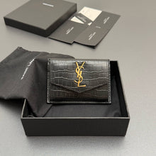 Load image into Gallery viewer, YSK447 UPTOWN Compact Wallet / 4.7 X 3.9 X 1.1 INCHES / HIGHEST QUALITY VERSION
