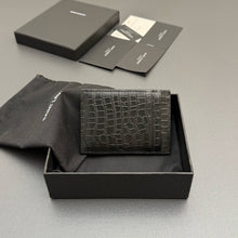 Load image into Gallery viewer, YSK447 UPTOWN Compact Wallet / 4.7 X 3.9 X 1.1 INCHES / HIGHEST QUALITY VERSION
