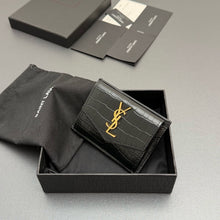 Load image into Gallery viewer, YSK447 UPTOWN Compact Wallet / 4.7 X 3.9 X 1.1 INCHES / HIGHEST QUALITY VERSION
