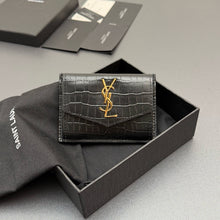 Load image into Gallery viewer, YSK447 UPTOWN Compact Wallet / 4.7 X 3.9 X 1.1 INCHES / HIGHEST QUALITY VERSION
