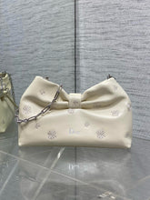 Load image into Gallery viewer, DR597 Medium Dior Bow Bag / 12x7x4.5inches / HIGHEST QUALITY VERSION
