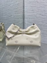 Load image into Gallery viewer, DR597 Medium Dior Bow Bag / 12x7x4.5inches / HIGHEST QUALITY VERSION
