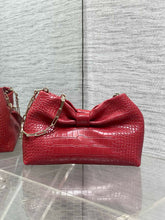 Load image into Gallery viewer, DR598 Medium Dior Bow Bag / 12x7x4.5inches / HIGHEST QUALITY VERSION
