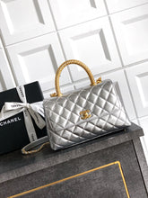 Load image into Gallery viewer, CC1159 Small Flap Bag with Top Handle / 5.5x9.4x3.9inch / HIGHEST QUALITY VERSION
