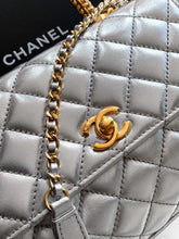 Load image into Gallery viewer, CC1160 Small Flap Bag with Top Handle / 5.5x9.4x3.9inch / HIGHEST QUALITY VERSION
