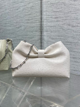 Load image into Gallery viewer, DR600 Medium Dior Bow Bag / 12x7x4.5inches / HIGHEST QUALITY VERSION
