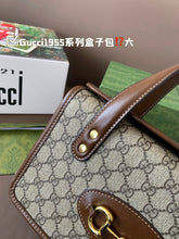 Load image into Gallery viewer, GC714 Gucci Horsebit 1955 Small/Medium Handbag
