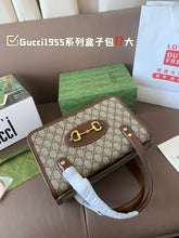 Load image into Gallery viewer, GC714 Gucci Horsebit 1955 Small/Medium Handbag

