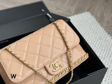 Load image into Gallery viewer, CC893 CC Flap Handbag / 6 × 9.9 × 2.5 in
