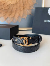 Load image into Gallery viewer, BL268 CHANEL Classic CC Belt in Soft Lambskin / 3.0 cm
