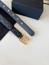 Load image into Gallery viewer, BL268 CHANEL Classic CC Belt in Soft Lambskin / 3.0 cm
